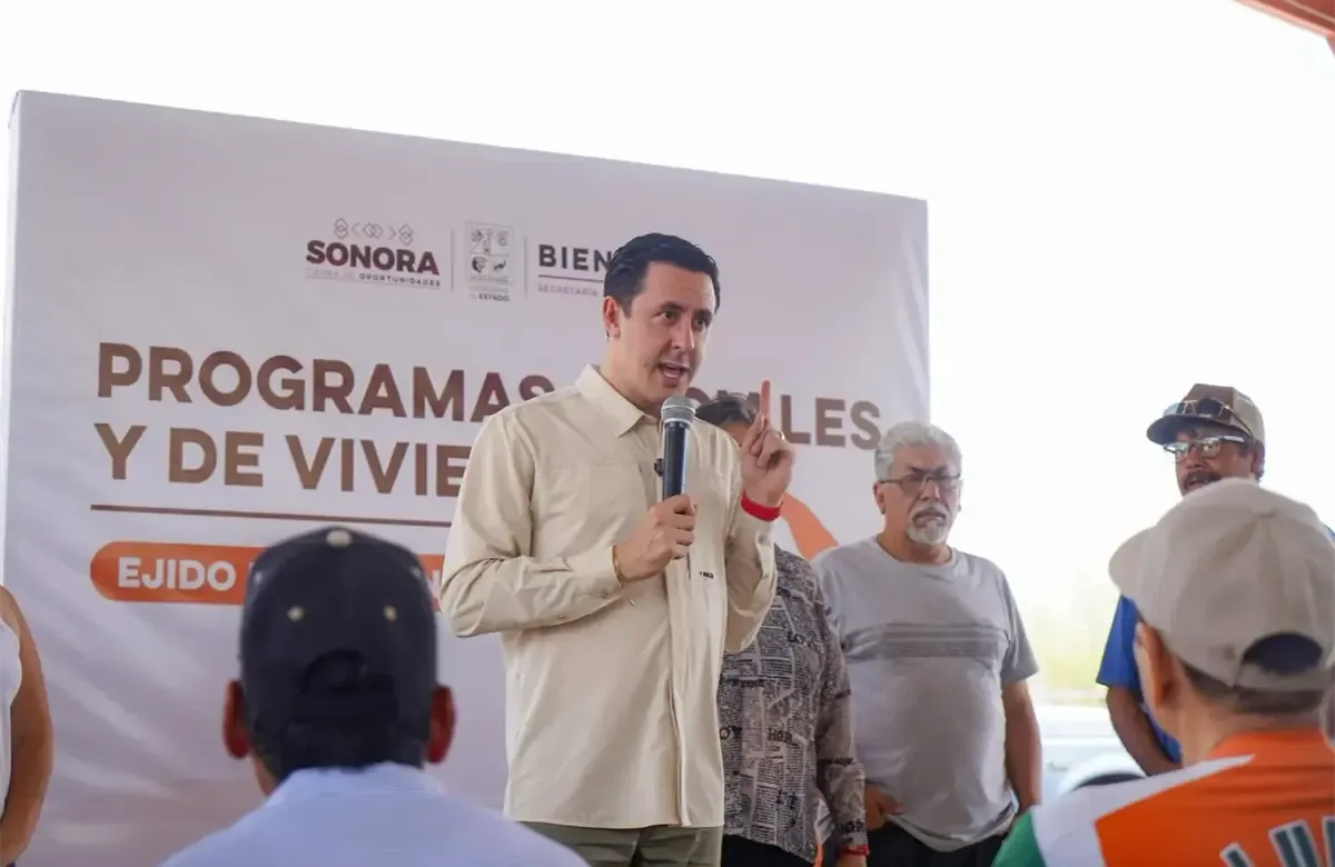 El gobierno sonorense avanza en la construcción de viviendas para atender la demanda habitacional.