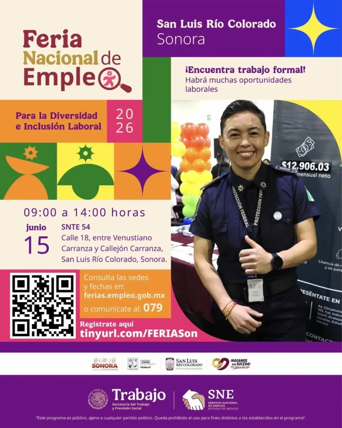 El evento en San Luis Río Colorado busca conectar a buscadores de empleo con empresas inclusivas.