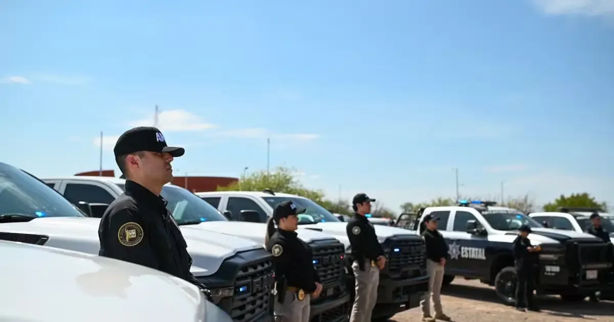 El incremento de policías y patrullas ha mejorado la seguridad en Sonora, según el gobierno estatal.