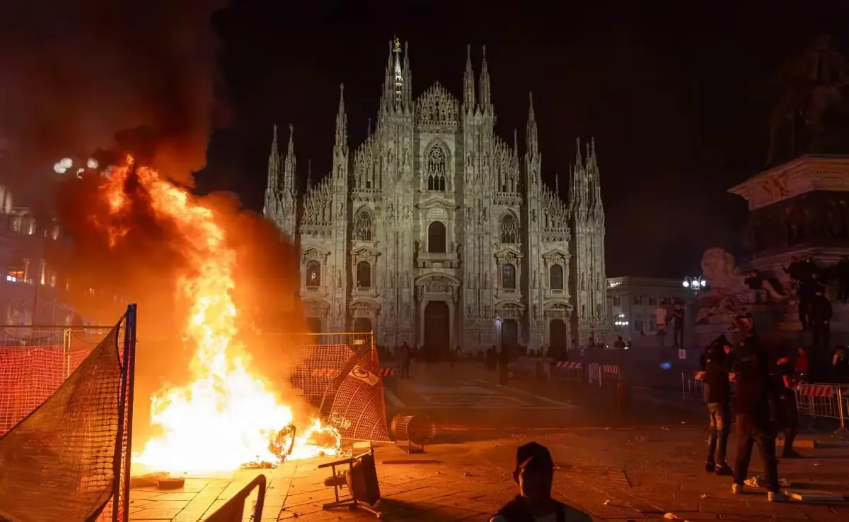 La advertencia se produce tras llamados a la violencia en el norte de Italia.