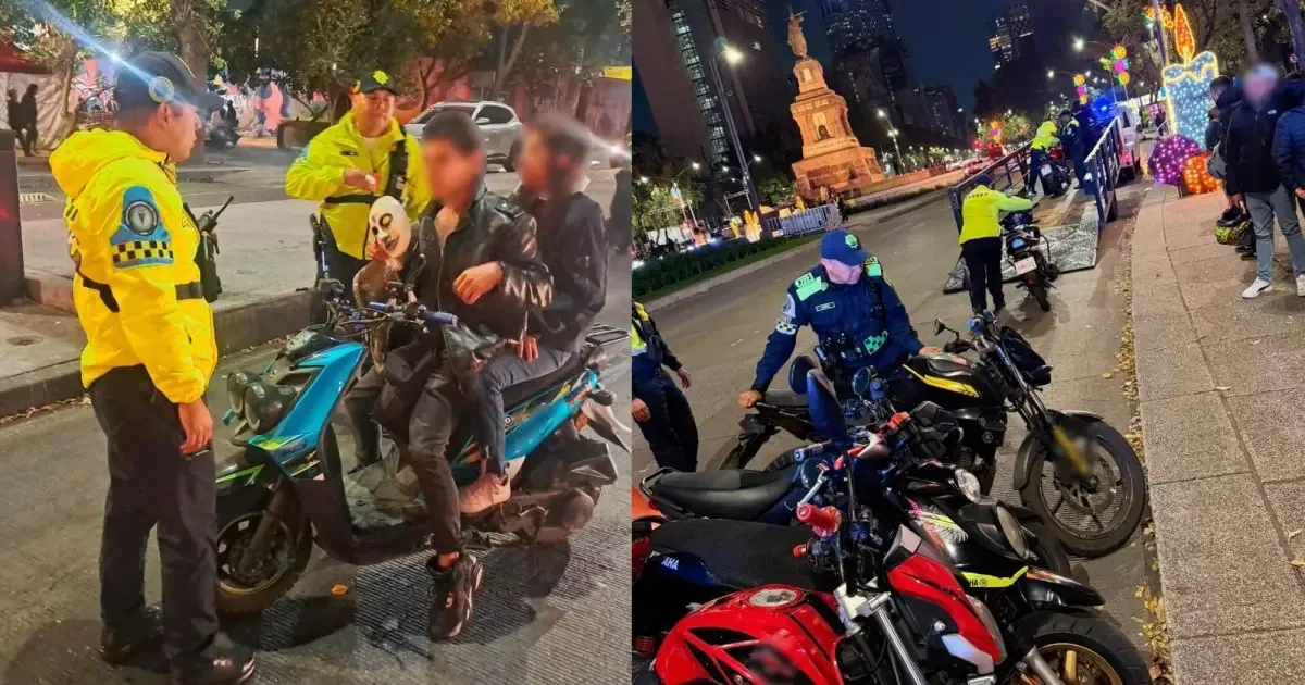 El operativo fue implementado para salvaguardar a motociclistas y peatones en la capital.