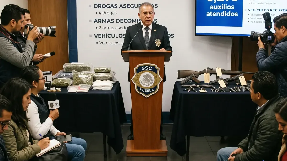 La Secretaría de Seguridad Ciudadana ha intensificado operativos en la capital poblana.