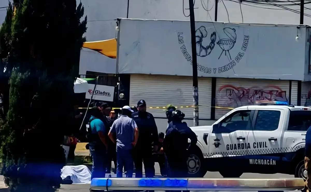 El ataque se produjo mientras personal de la SSP perseguía a criminales en la capital michoacana.