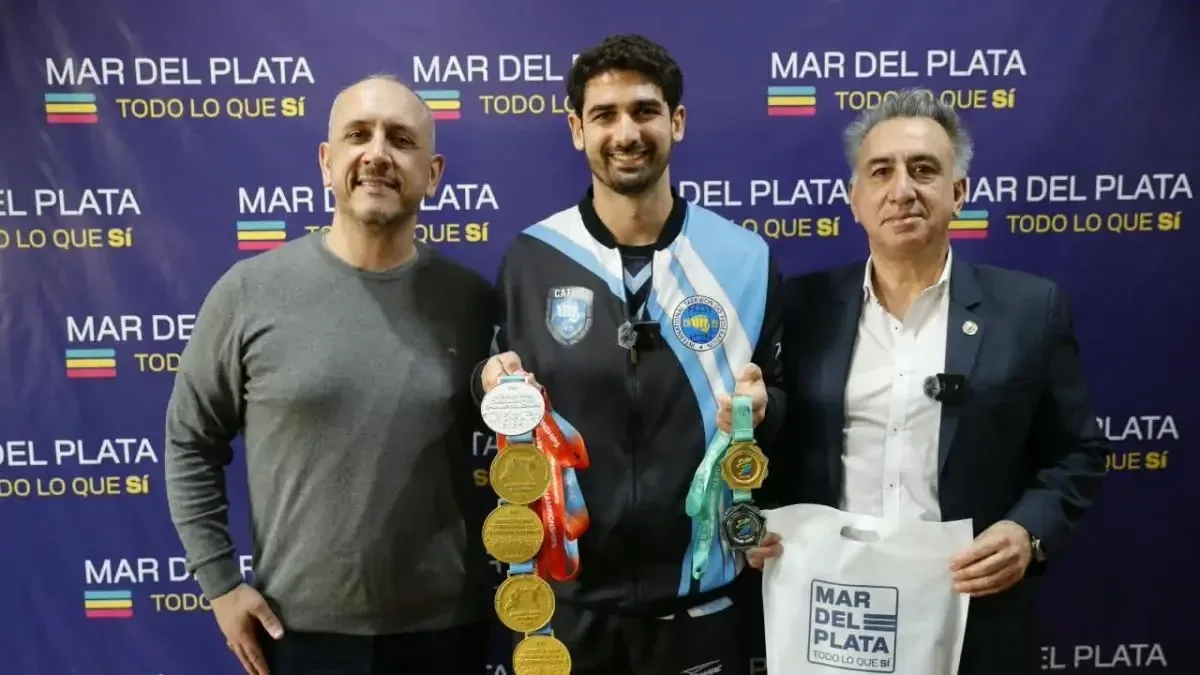 Maimone obtuvo cinco medallas de oro y una de plata en competiciones en China y Corea del Sur.