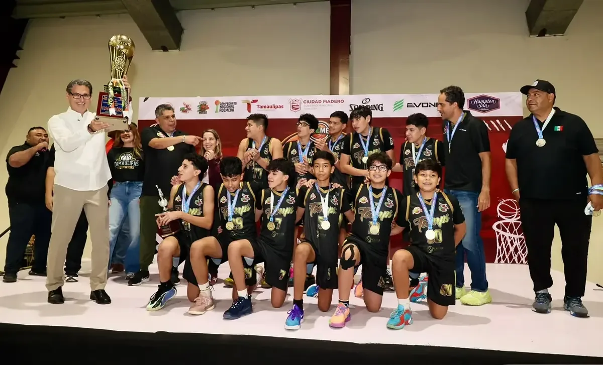Este triunfo resalta el talento y la dedicación de los jóvenes atletas tamaulipecos en el deporte.