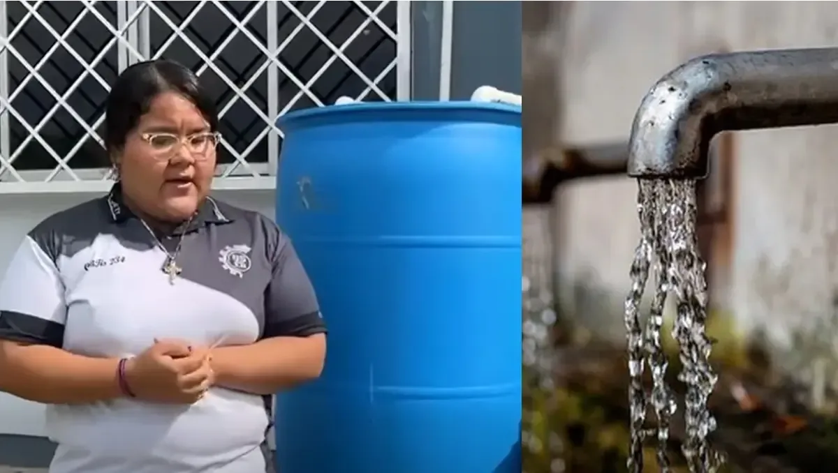 La estudiante Diana Yasaret presenta un proyecto sostenible para la agricultura en zonas con escasez de agua.