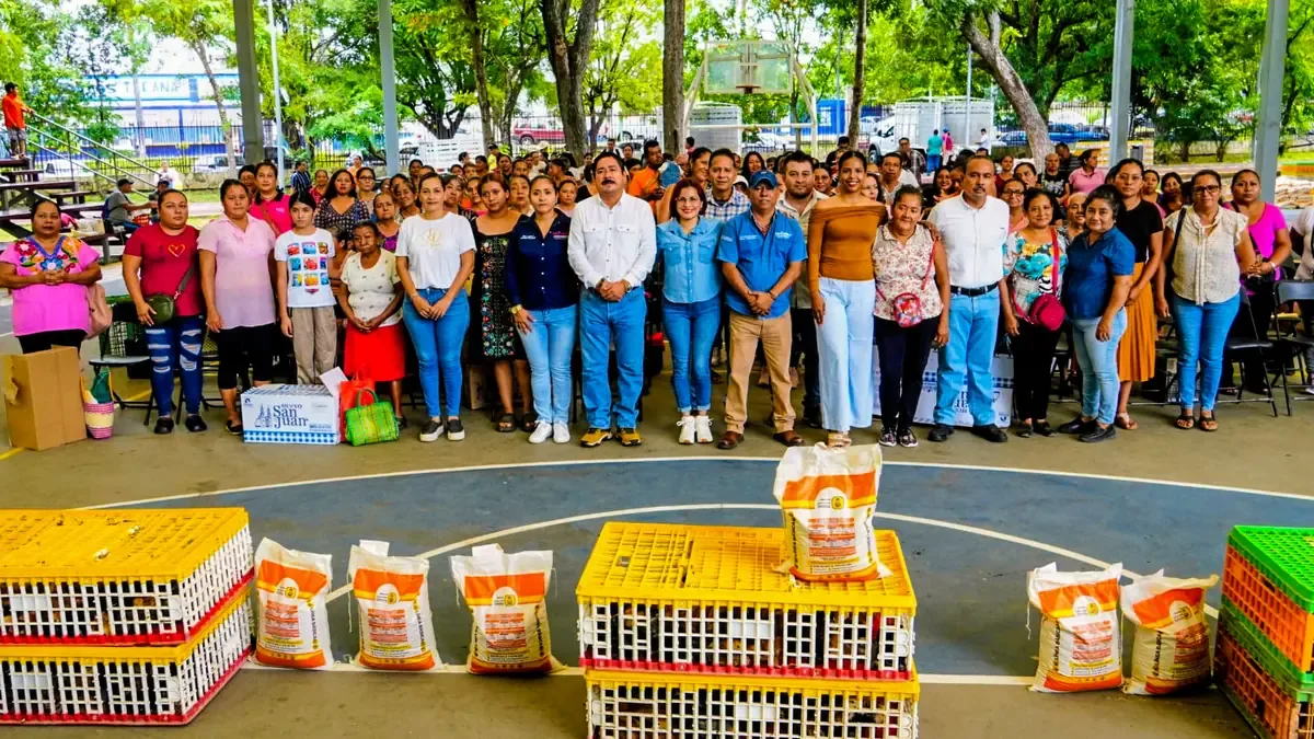 La iniciativa busca mejorar la economía familiar y promover la autosuficiencia alimentaria.