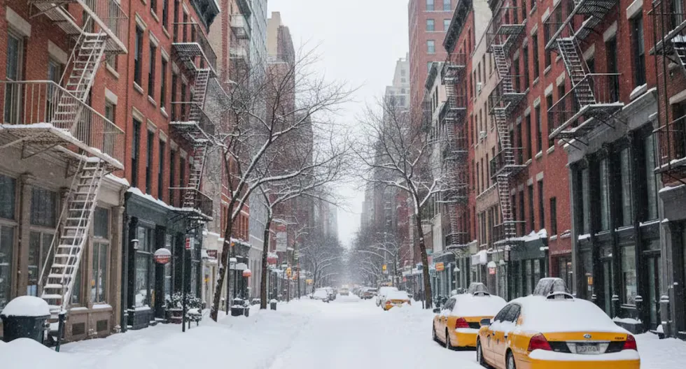 "Temperaturas bajo cero se apoderan de Nueva York, generando preocupación."