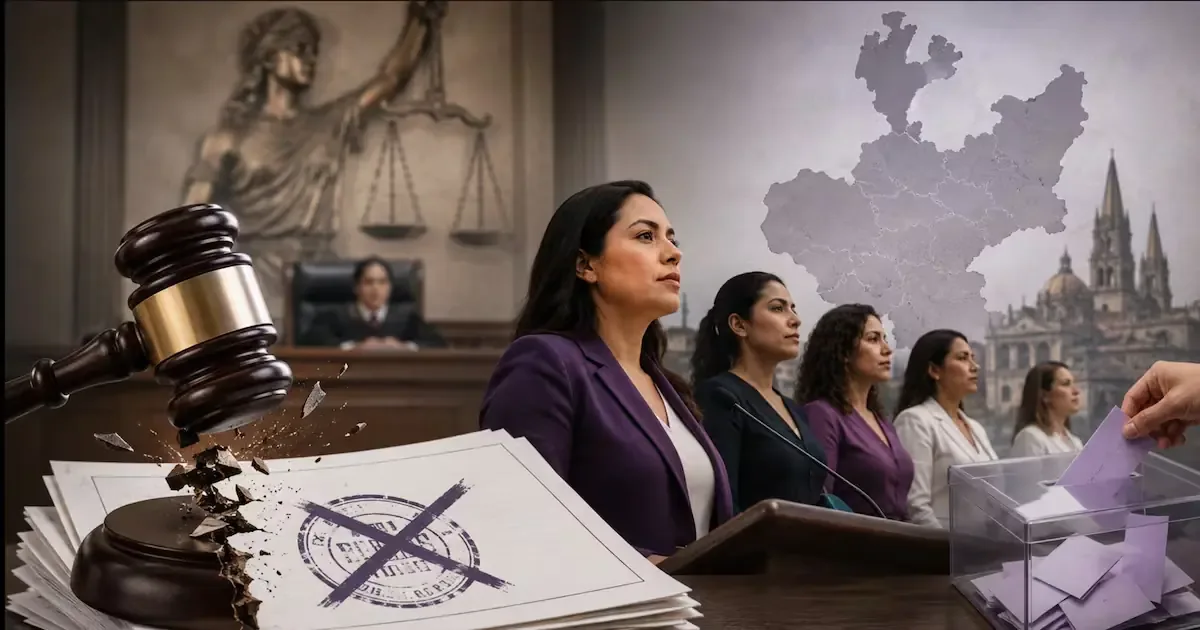 El Tribunal Electoral elimina la obligación de postular solo mujeres en ocho municipios, cambiando el escenario político para 2027.
