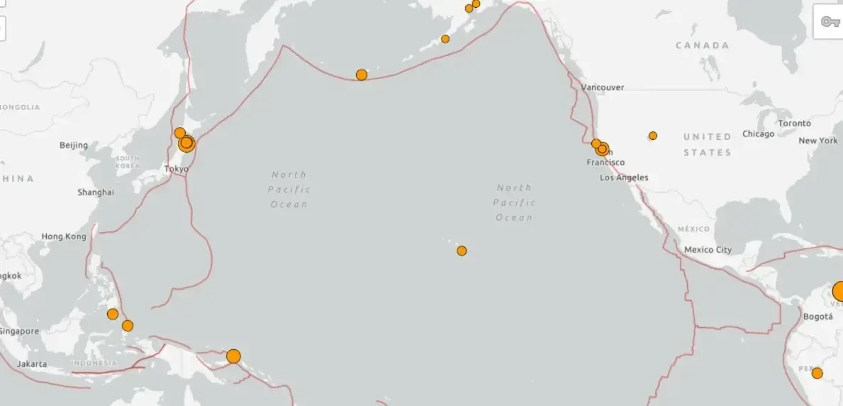 Un fuerte sismo en Japón y un devastador terremoto en Venezuela despiertan preocupación global.