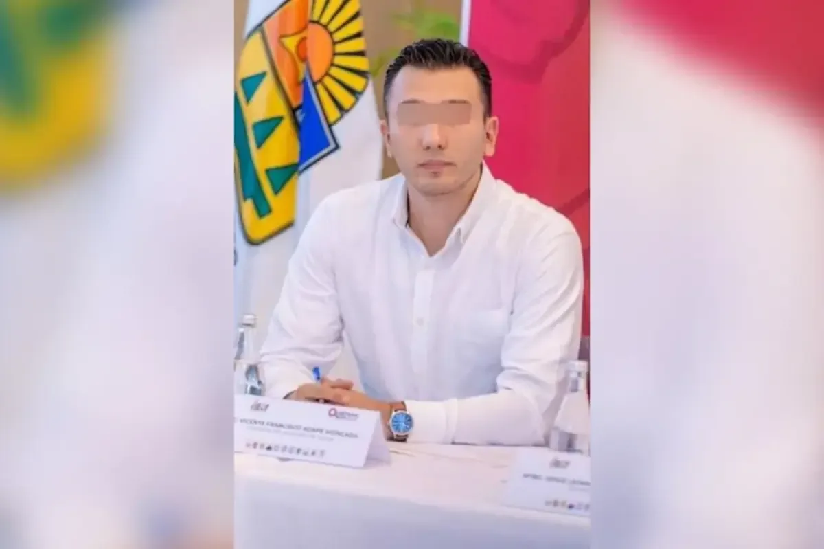 Vicente Francisco Aldape Moncada fue detenido en el Aeropuerto de Cancún al portar armamento sin permisos.