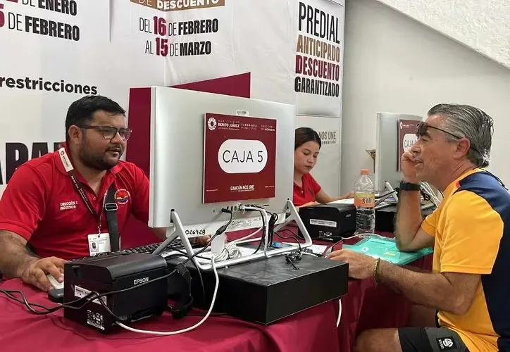 Tesorero José Alan Herrera Borges anuncia avance en recaudación predial.