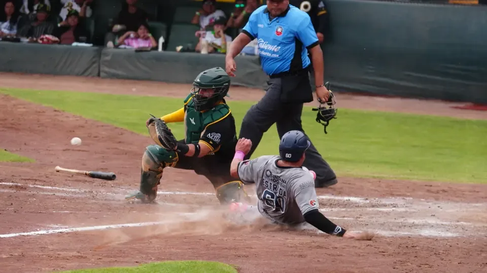 Tigres de Quintana Roo derrota a Pericos de Puebla con un emocionante 9-6.