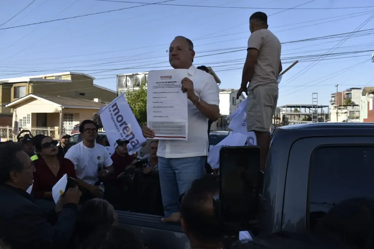 García Castro busca la coordinación municipal de Morena en Tijuana, donde el proceso electoral inicia el 6 de diciembre.