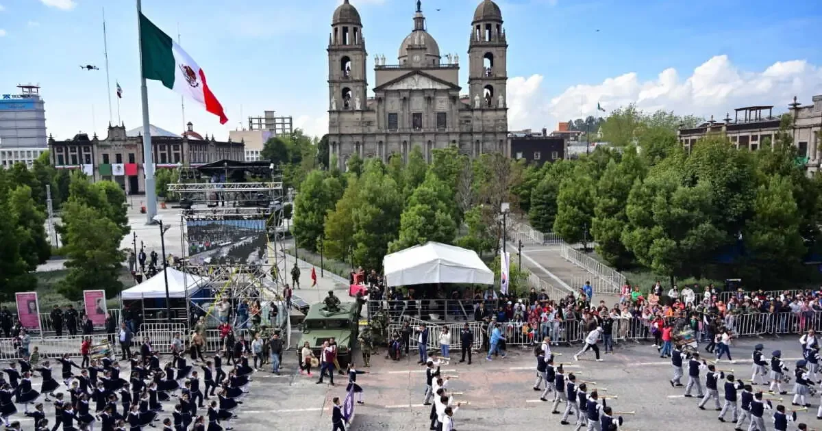 La gobernadora Delfina Gómez Álvarez encabezará el evento por el 216 aniversario de la Independencia.