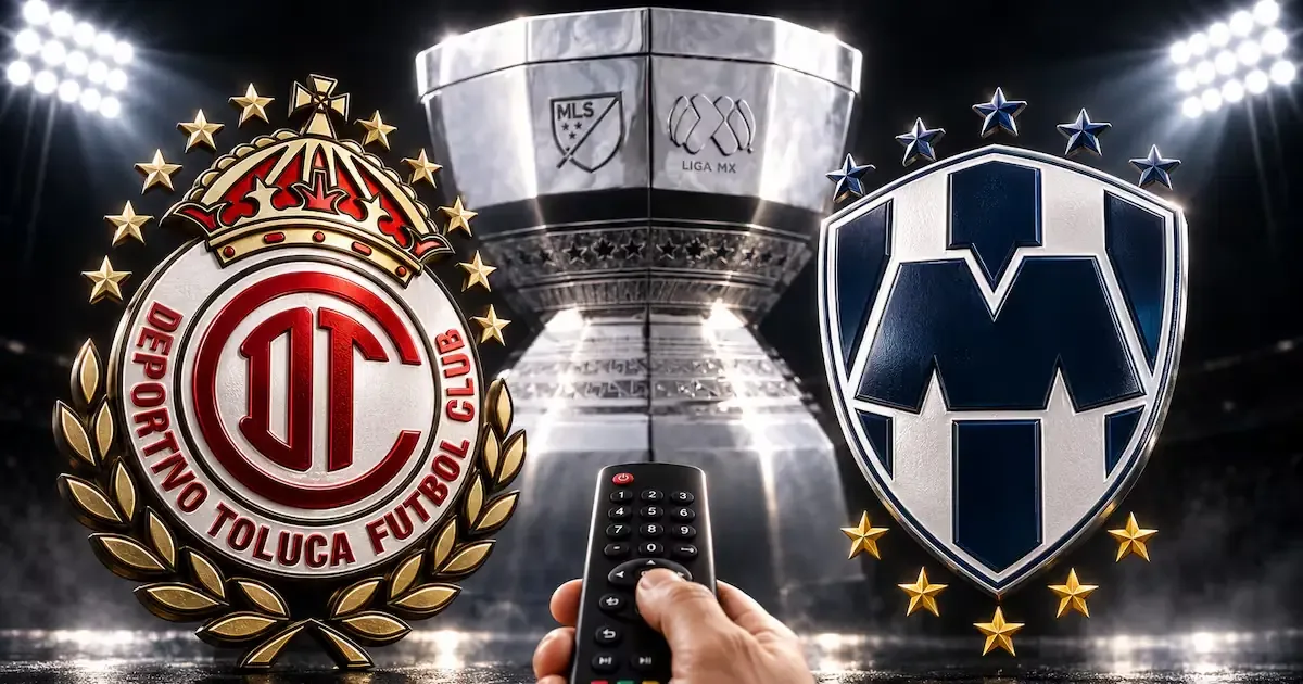 Toluca y Monterrey se medirán en un duelo inédito en busca del título de la Leagues Cup.