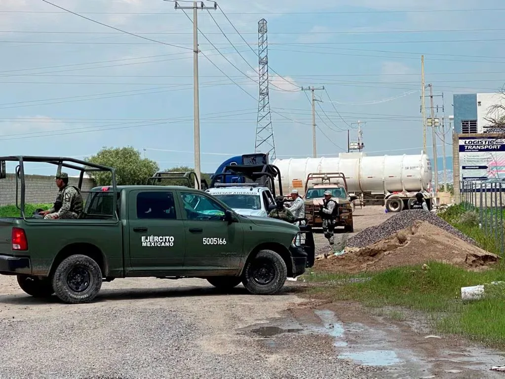 Tomografía de una toma clandestina de hidrocarburo en Querétaro.