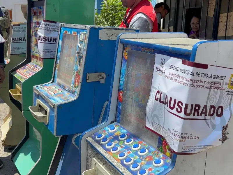 El Ayuntamiento se alía con Jalisco para combatir la operación irregular de tragamonedas.