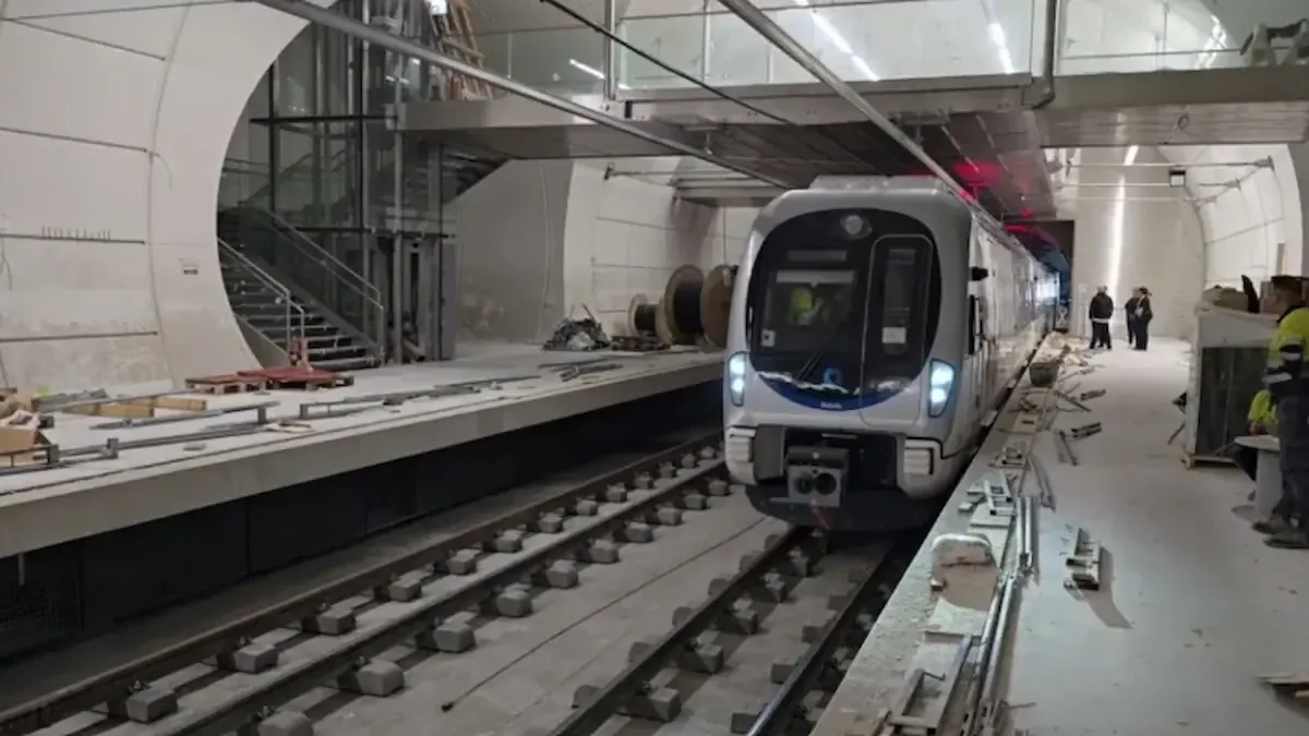 La nueva línea subterránea ofrecerá frecuencias de tren cada siete minutos y medio.