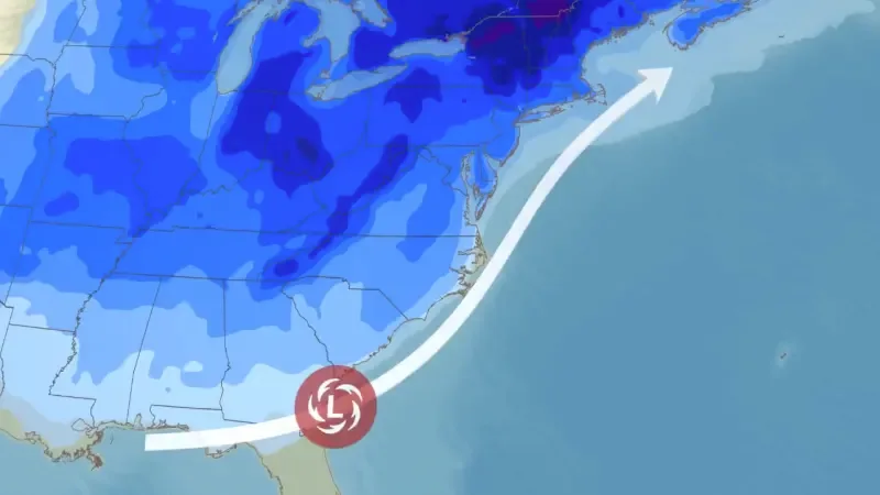 Tormenta invernal se aproxima con riesgos de nevadas y vientos intensos.
