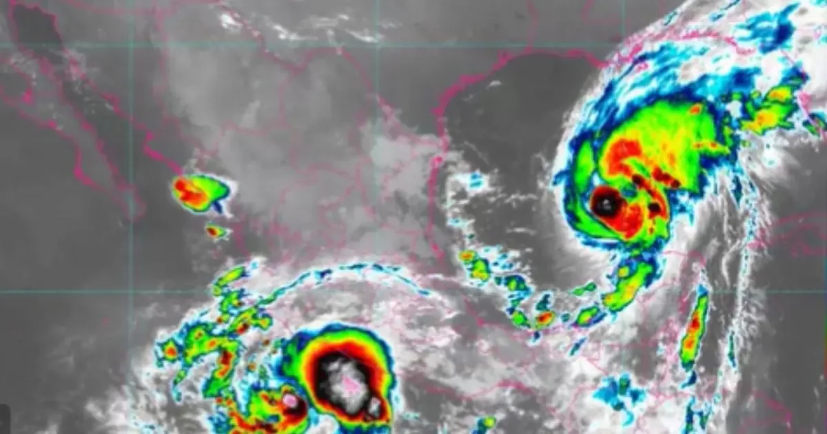 Ambos fenómenos meteorológicos afectan el sur y el occidente del país, con alertas por deslaves e inundaciones.