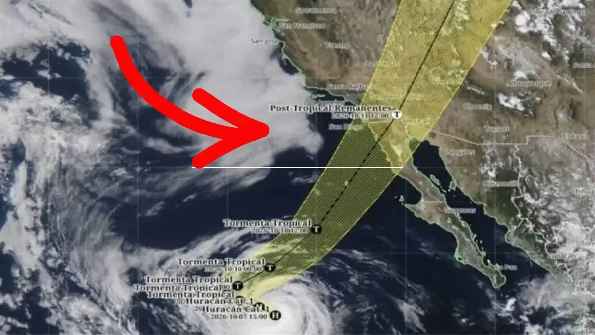 La evolución de Rachel mantiene alerta a las autoridades ante riesgos de lluvia y vientos en la costa.