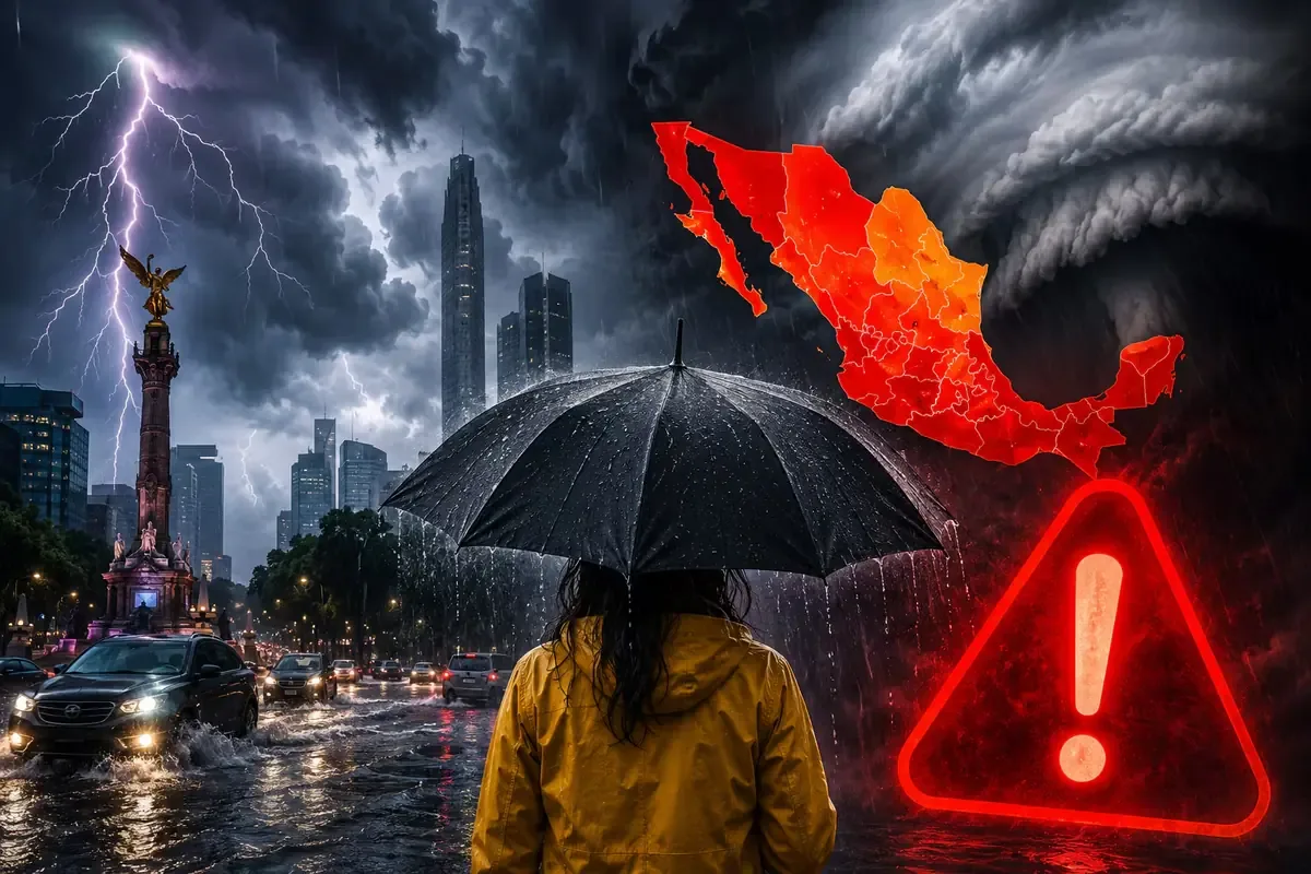 Las lluvias intensas y los cambios de temperatura impactarán diversas regiones hoy.