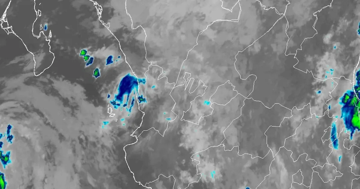 Se prevén lluvias y tormentas en varias localidades de la región occidental de México.