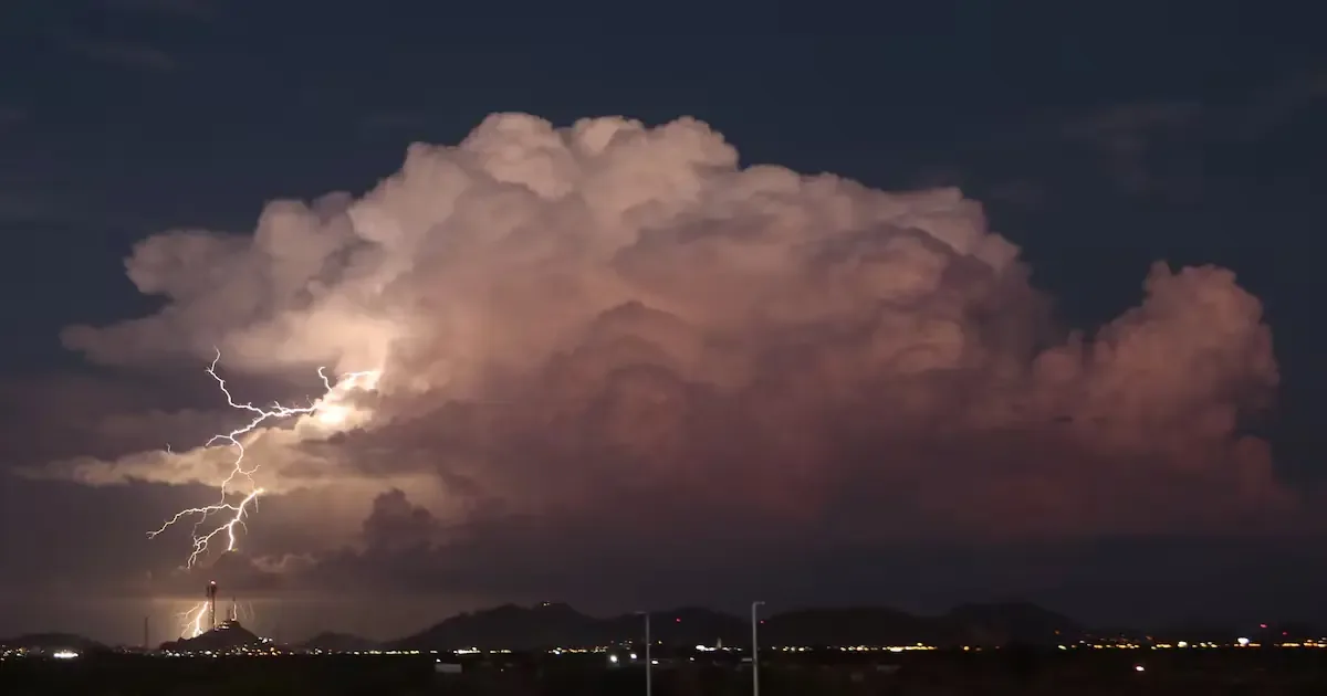 Se esperan lluvias dispersas y fuertes rachas de viento en varios municipios de Sonora.