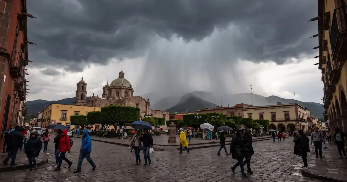 El clima en México se verá afectado por tormentas y alta temperatura en varias regiones.