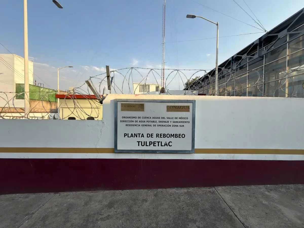 Trabajos de mantenimiento en la Planta Tulpetlac afectan el suministro de agua en Ecatepec.