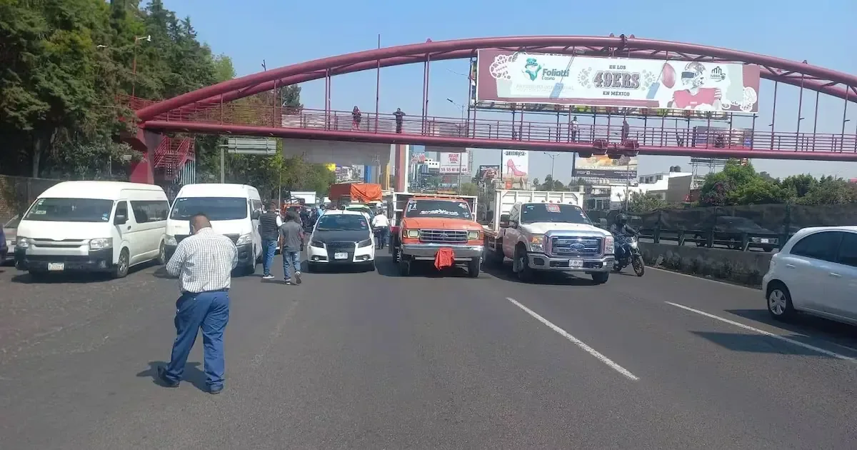 La movilización busca frenar la violencia y extorsión en el Estado de México.