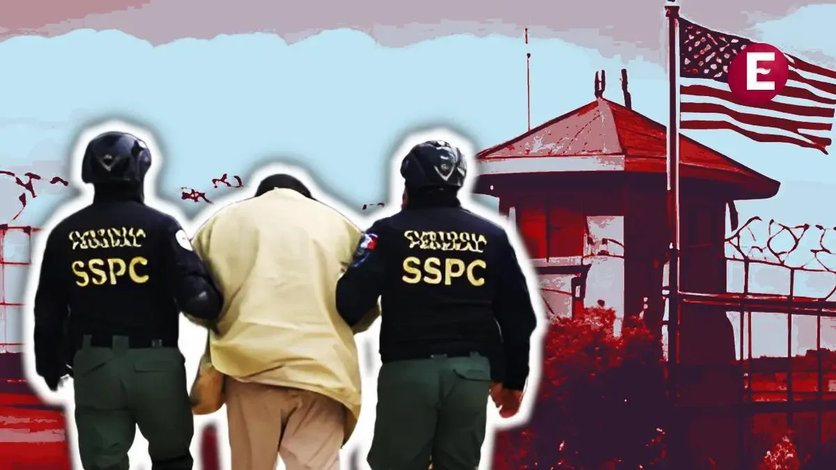 "Traslado de los reos a EE. UU. bajo estricta vigilancia militar."