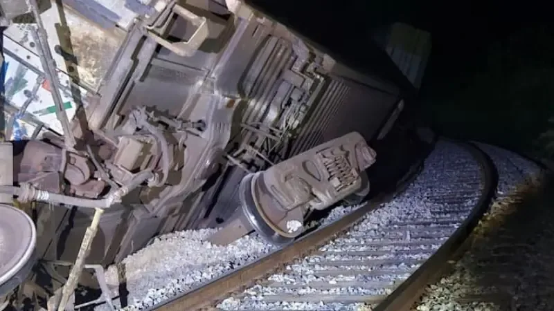 Un nuevo descarrilamiento en el Tren Interoceánico no dejó heridos ni daños a la población.