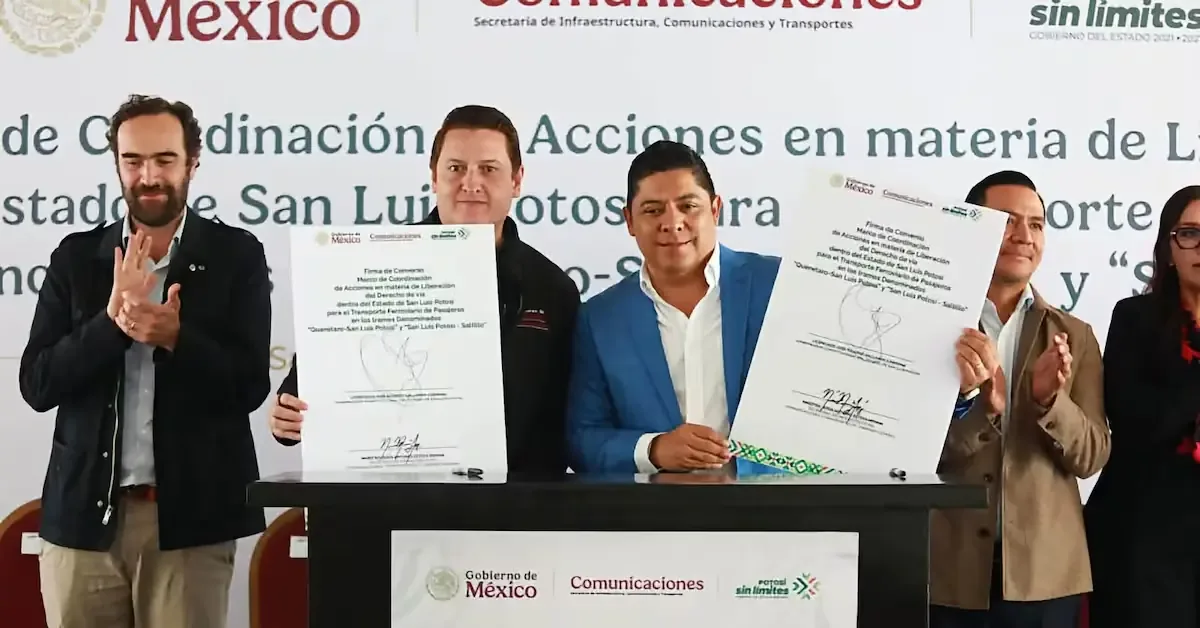 El proyecto ferroviario busca transformar la movilidad y economía en San Luis Potosí.