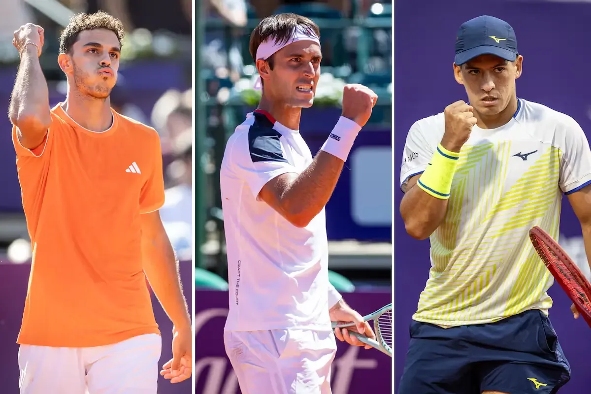 Tres tenistas argentinos luchan por el título en el torneo local, una oportunidad única en casa.