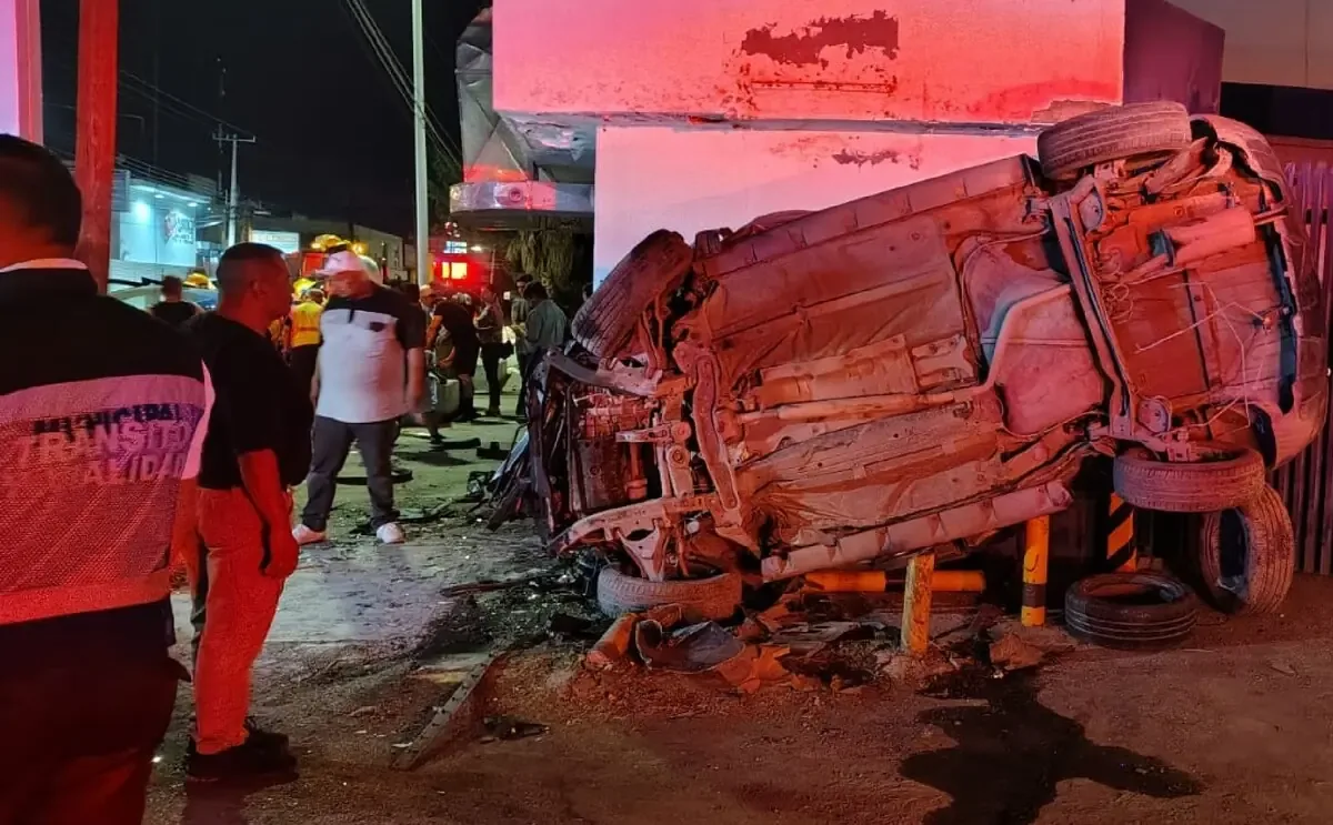 Un accidente mortal evidenció las consecuencias del exceso de velocidad en Torreón.