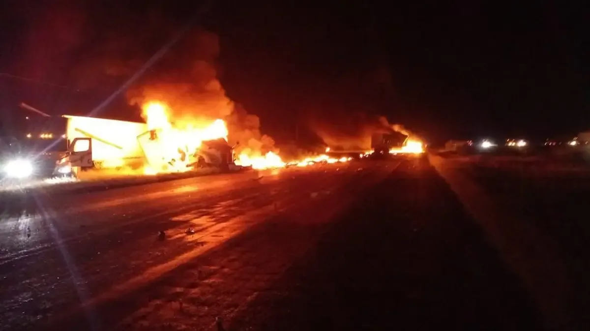 Un accidente en la carretera a Nuevo Laredo genera un fatal incidente y afecta la circulación vial en la zona.