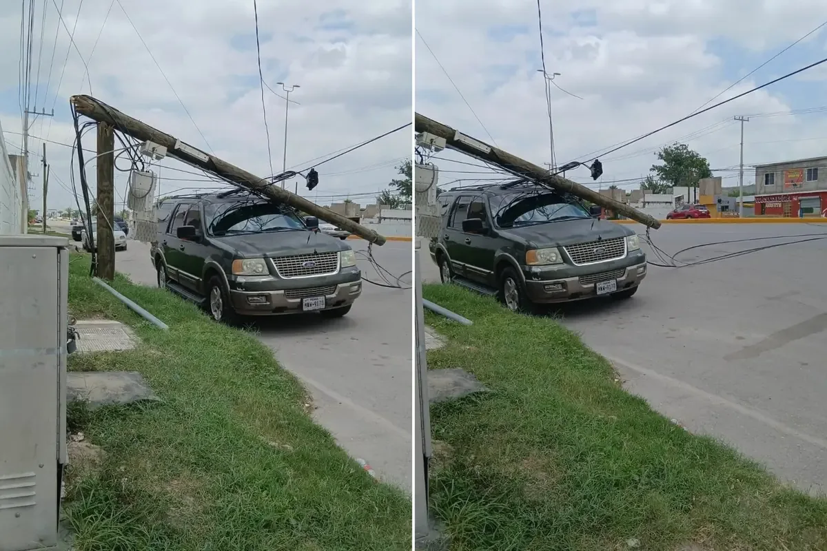 Un accidente ocurrido en la colonia Valle Real generó daños materiales sin heridas.
