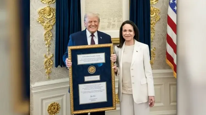 Trump comunica su descontento sobre el Nobel de la Paz y Groenlandia.