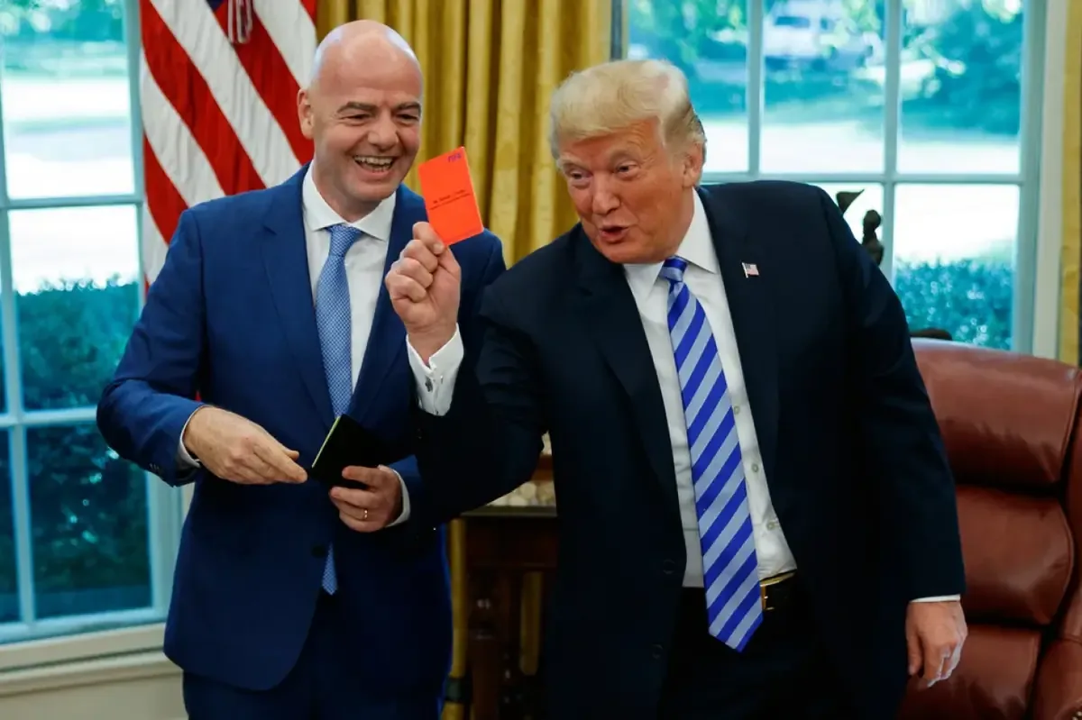 La propuesta de Trump pone en la mira a Infantino como candidato a la ONU tras el fin del mandato de Guterres.