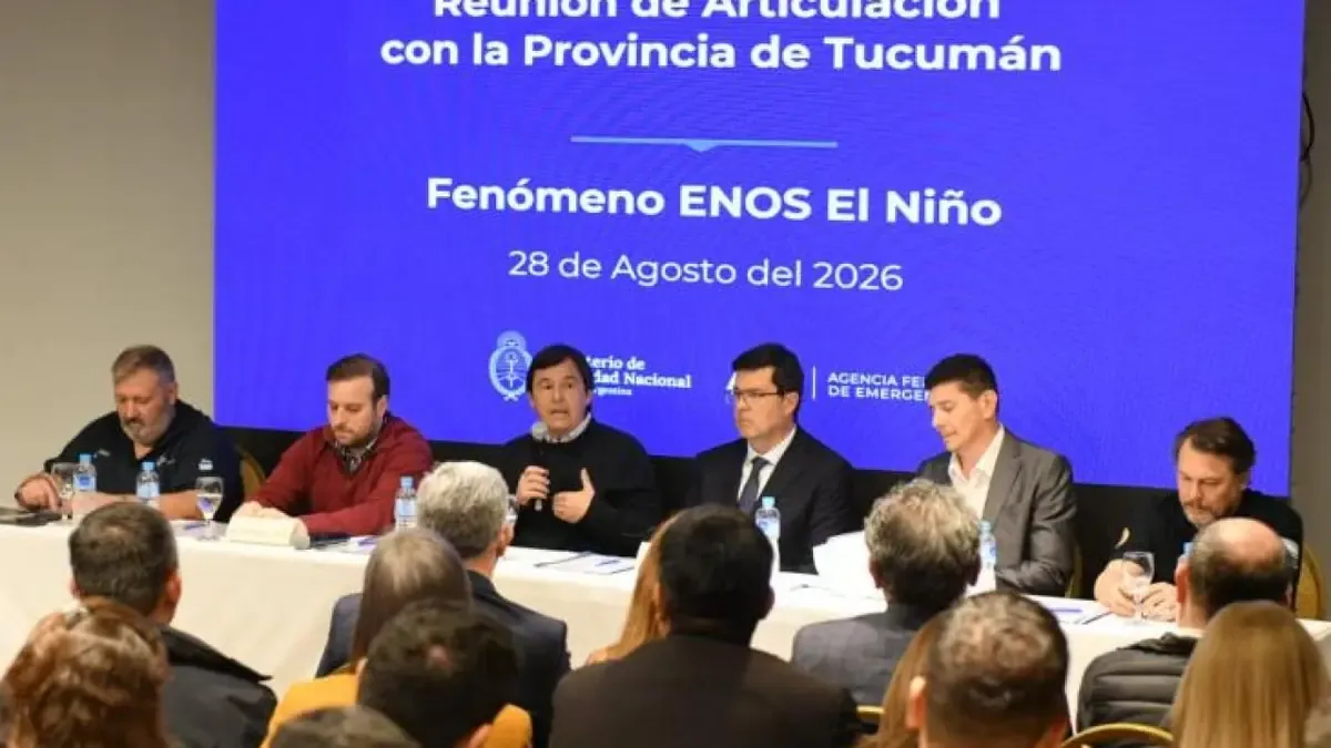 La AFE planifica respuestas ante el fenómeno de El Niño, que afectará a Tucumán en 2026-2027.