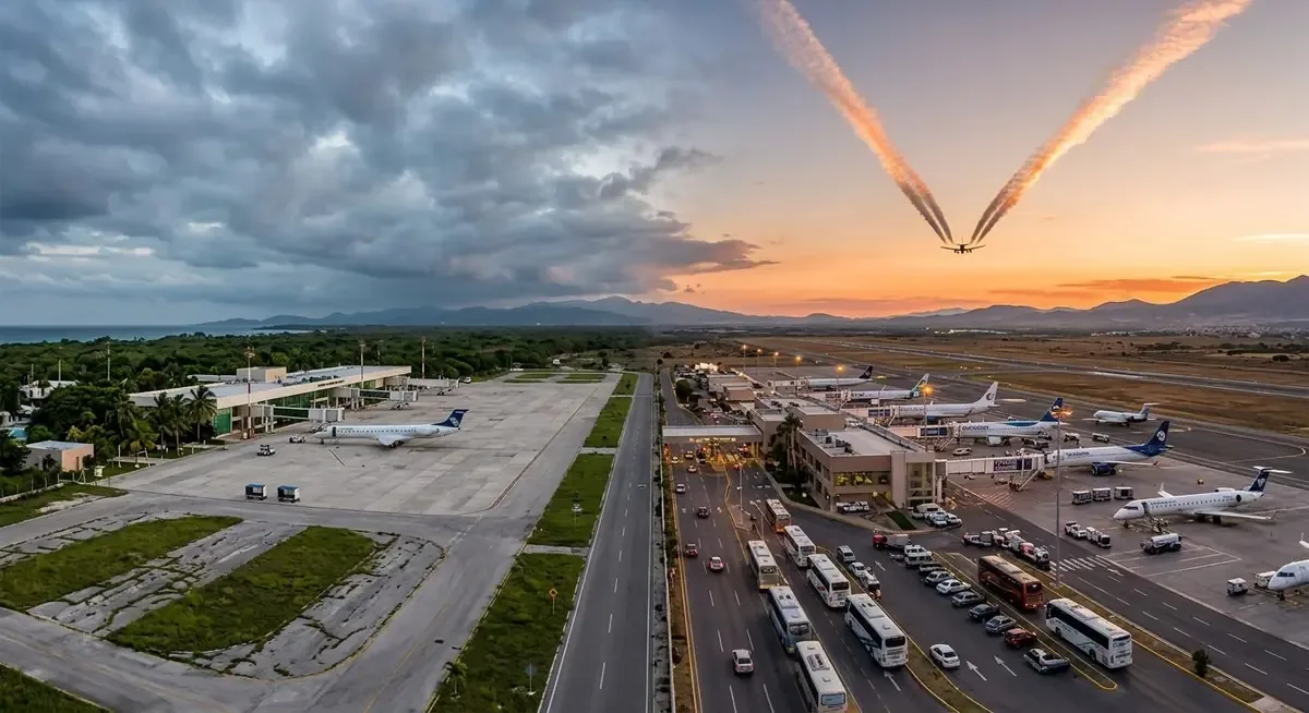 La comparación entre los aeropuertos de Tulum y Saltillo muestra diferencias en conectividad y demanda.