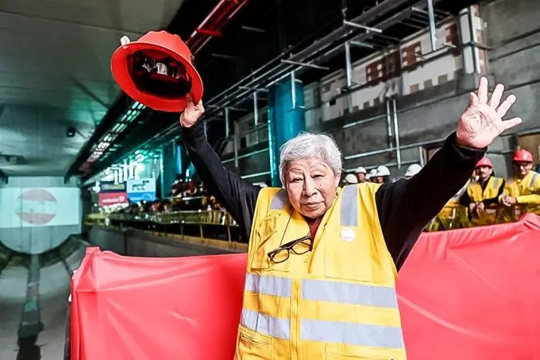 La ingeniera Delia Tasaico es homenajeada con una tuneladora que marca un hito en la movilidad de Lima y Callao.