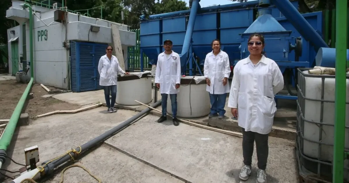 Proyecto ecológico en Iztapalapa que combate la contaminación y promueve el reciclaje.