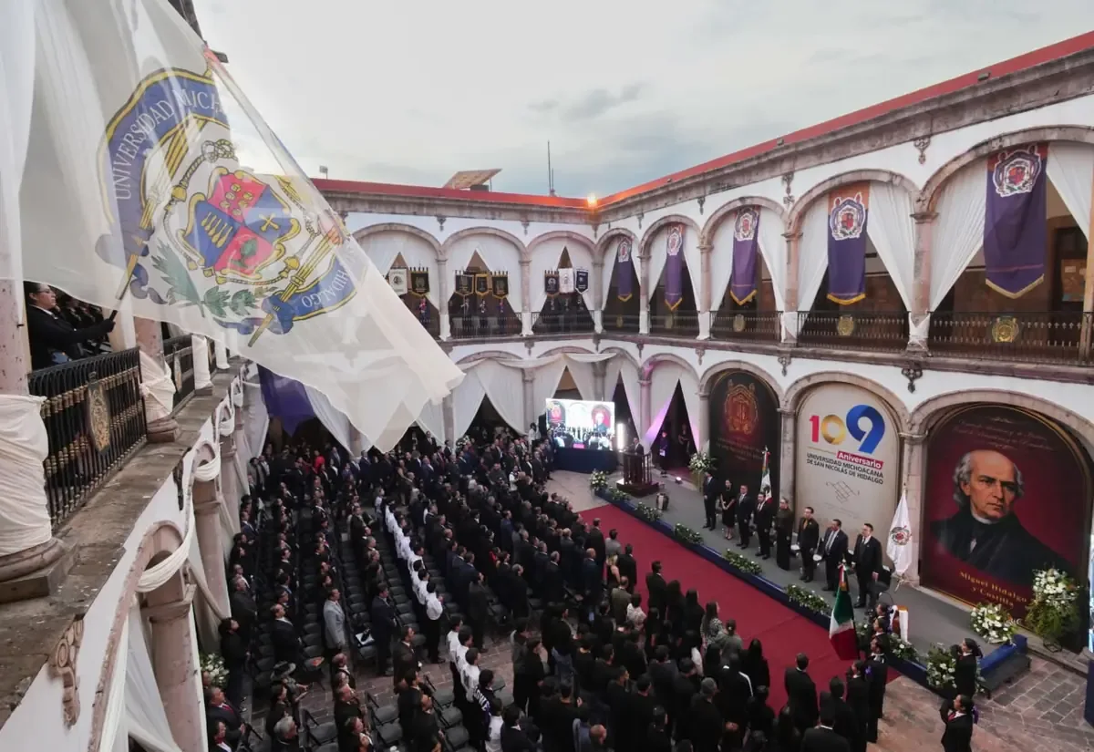 A 109 años de su fundación, la UMSNH enfrenta retos de autonomía y financiamiento.