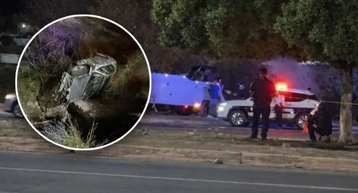 Un accidente de tránsito en Hermosillo dejó un vehículo volcado sin personas lesionadas.