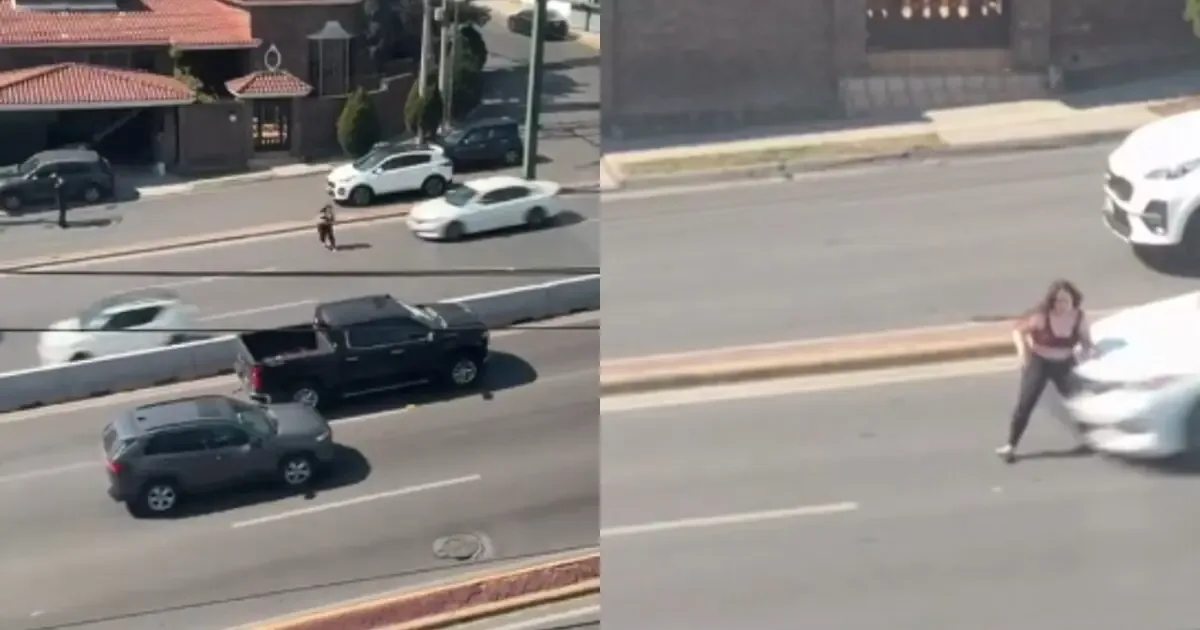 Un accidente vial impactante ha dejado a una mujer gravemente herida en Monterrey tras ser arrollada por un vehículo.