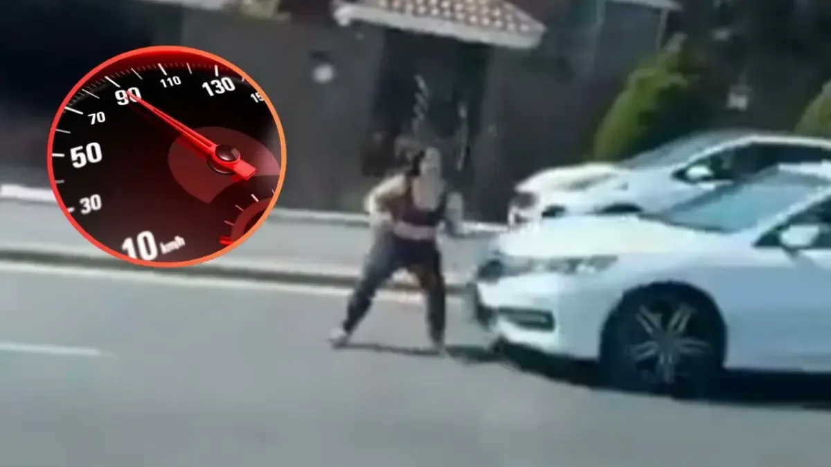 Un análisis de inteligencia artificial sugiere la velocidad del vehículo en el caso de Hortensia Guardado.