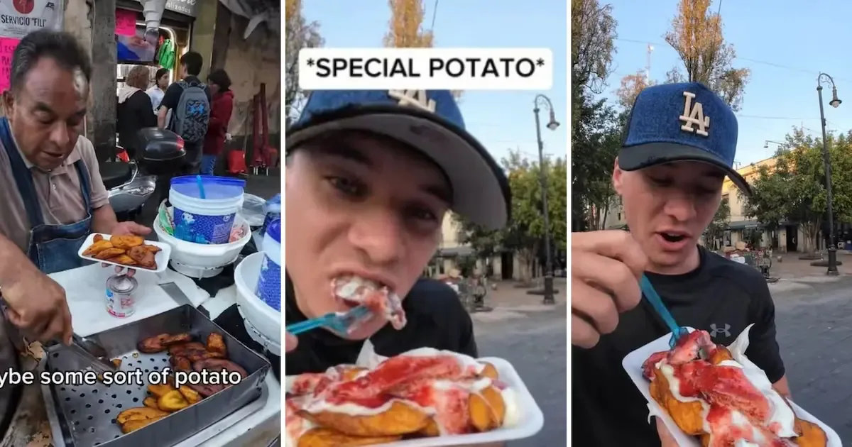 Un creador de contenido provoca risas al confundir un platillo mexicano con papas fritas, resaltando la riqueza cultural de la gastronomía del país.